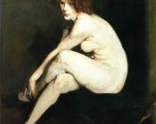 乔治 卫斯理 贝洛斯 : Nude Girl Miss Leslie Hall